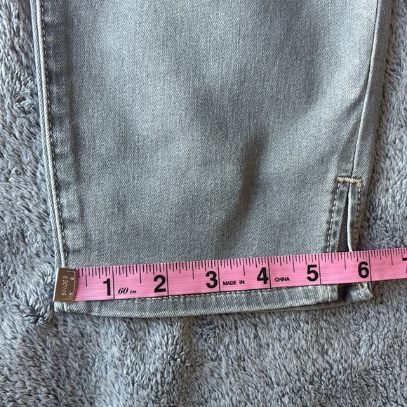 NYDJ Ami Side Slit Ankle Skinny Jeans in Rocksand Size 14 NWT - Picture 7 of 8